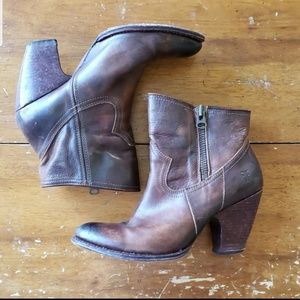 Frye ankle booties